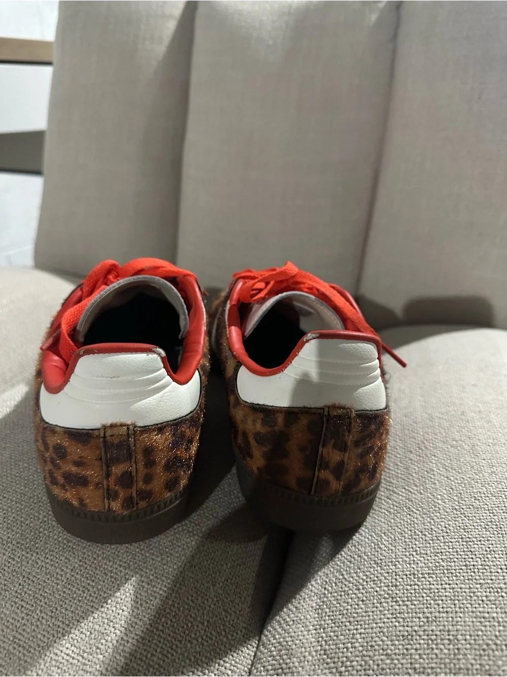 Adidas Red Leopard Samba OG